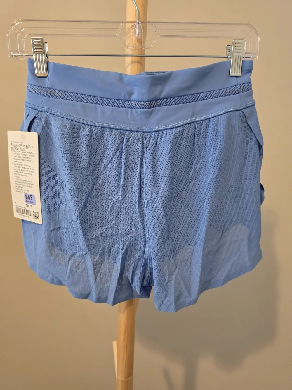 Lululemon Fast and Free Airflow Mid-Rise Running NWT